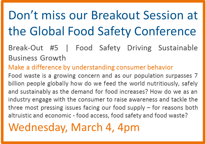 Driving Practical Solutions that Reduce Your Food Waste, Safely | Sealed Air @ GFSC 2015