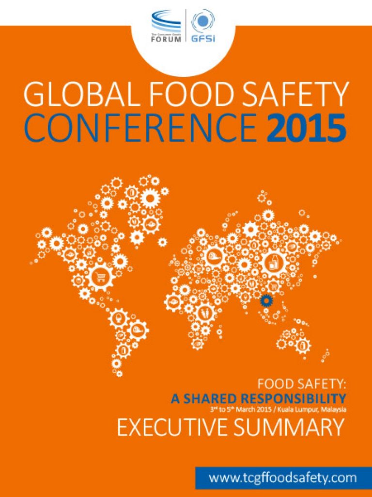 GFSI Conference 2015 Executive Summary