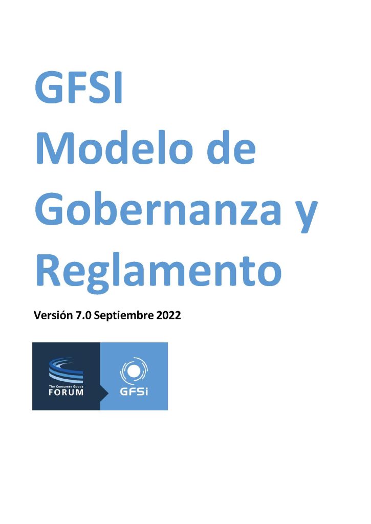 GFSI Governance Model and Rules of Procedure Version 7 – Spanish